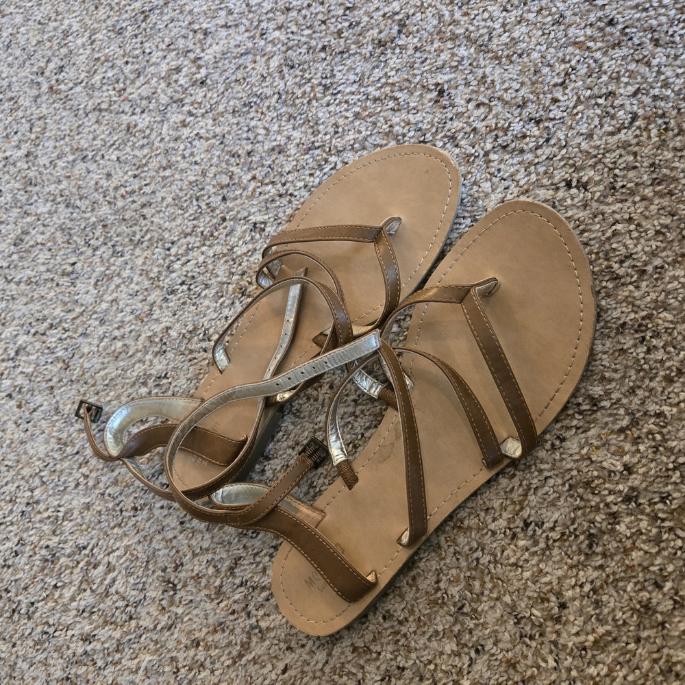 Womens Mossimo Supply Company Gladiator Sandals Size 10